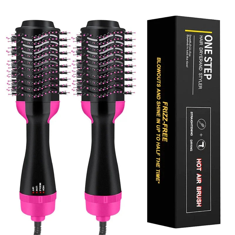 מברשת פן מקצועית מחליק + מעצב + מייבש - home-store.co.il