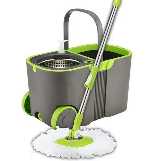 דלי הפלא SPIN MOP – ניקיון חכם, יבש ומהיר - home-store.co.il