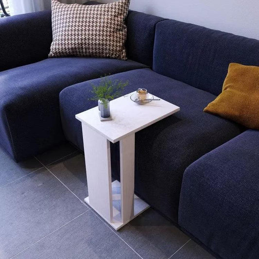 שולחן צד לספה או מיטה דגם פולו - לבן - home-store.co.il