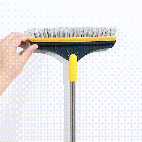 מברשת מגב קרצוף מקצועית Scrub Pro עם ראש מסתובב - home-store.co.il