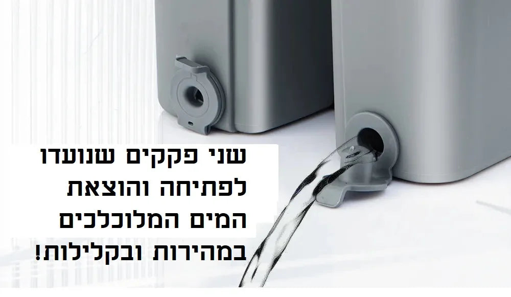 דלי הפלא עם מגב שטוח – סחיטה חכמה ללא הרטבת הידיים - home-store.co.il
