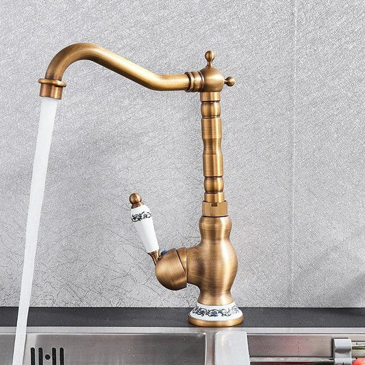 ברז יוקרתי למטבח בסגנון רטרו – דגם Retro - home-store.co.il