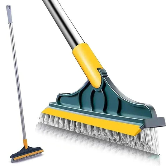 מברשת מגב קרצוף מקצועית Scrub Pro עם ראש מסתובב - home-store.co.il