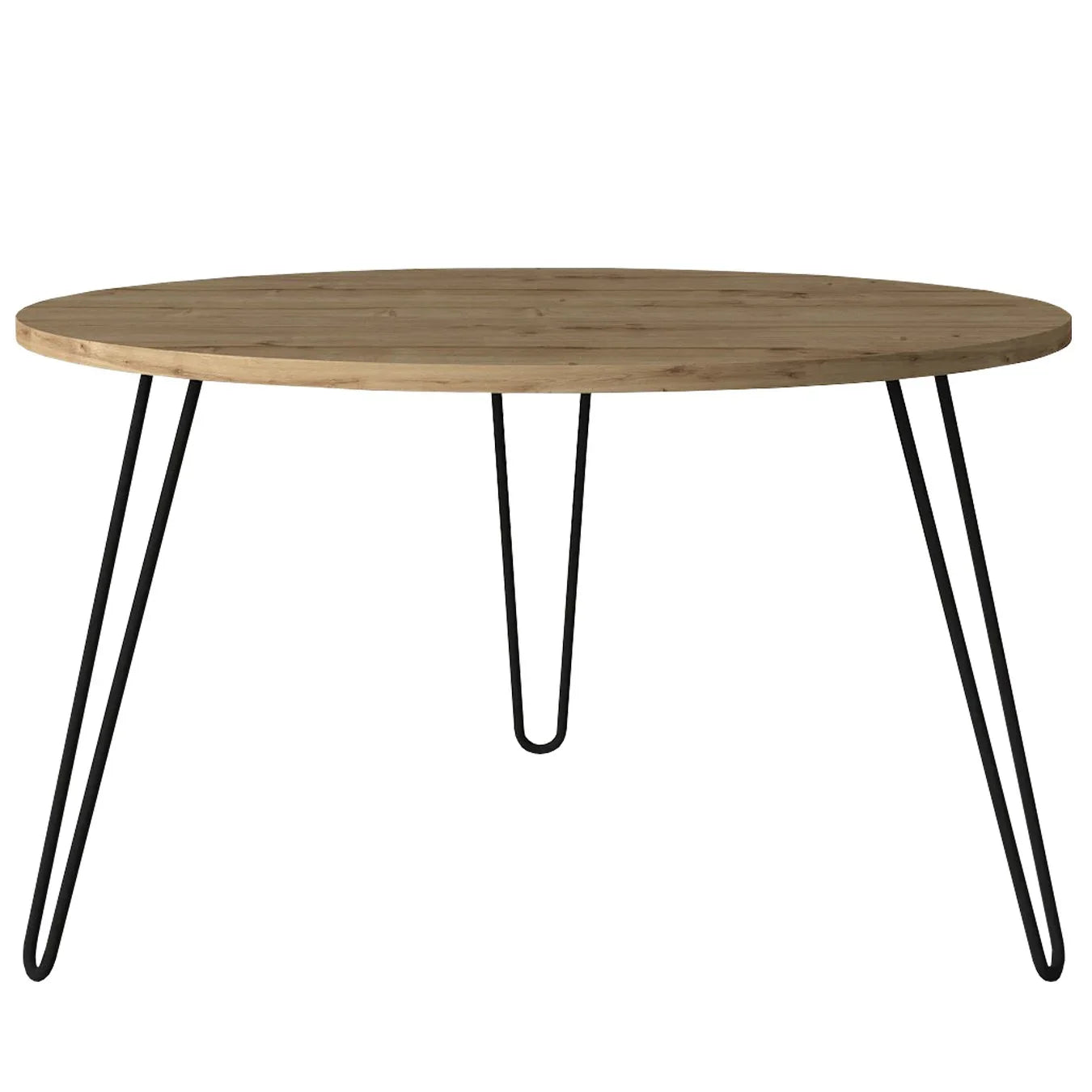 שולחן סלון אלון עם רגלי סיכה 80 סמ דגם שקד - home-store.co.il