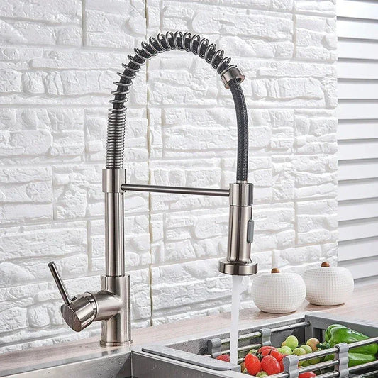 בברז מטבח קפיצי Spring – עוצמה, גמישות ונוחות במטבח - home-store.co.il