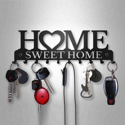 מתלה מפתחות מעוצב ממתכת, HOME - home-store.co.il