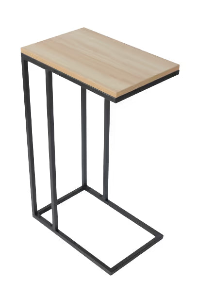 שולחן צד / נשכן פלטת עץ ורגלי מתכת במגוון צבעים - home-store.co.il