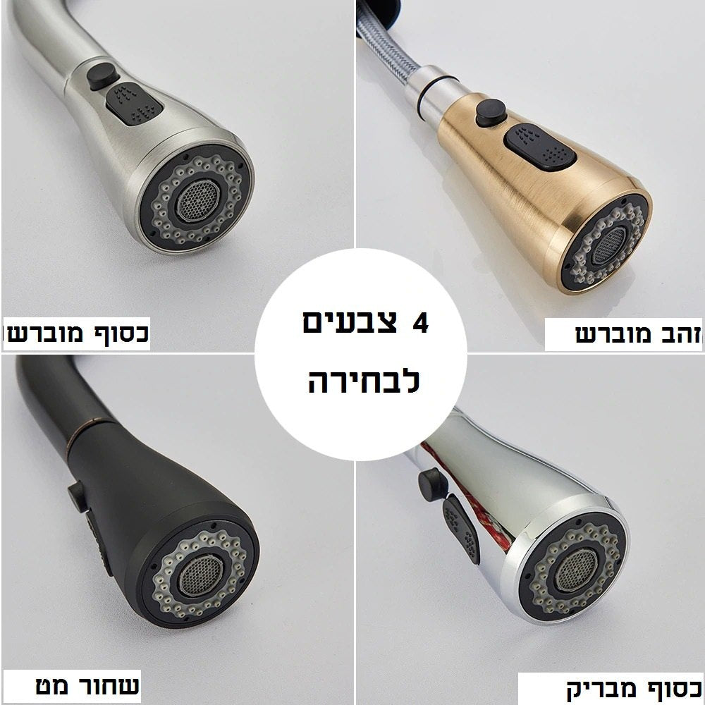 ברז נשלף למטבח